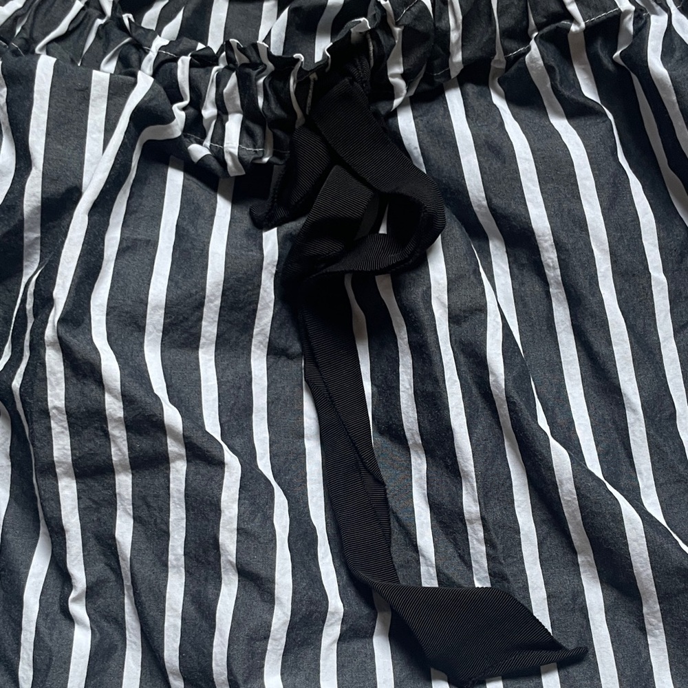 J.Crew Striped Off Shoulder Top - Picture 4 of 5